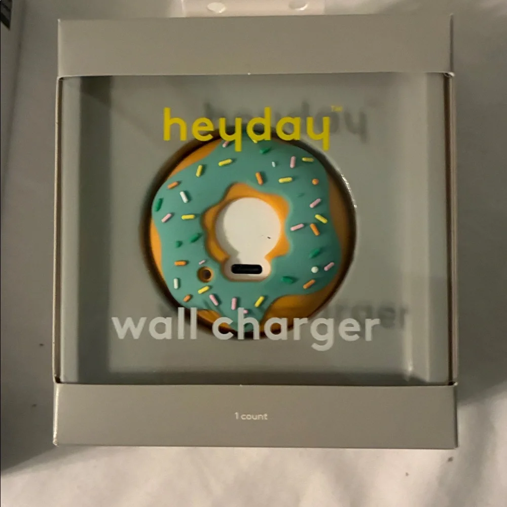 heyday Blue Donut Wall Charger